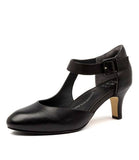 Ziera Shoe Ziera Womens Timon High Heel Pumps (Wide)- Black